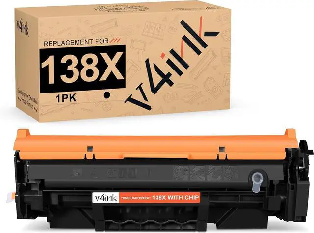 Main image of 138X 138A Toner Cartridge (with CHIP) Replacement for HP 138X 138A W1380A W1380X Black High-Yield Toner Cartridge Work with LaserJet Pro 3001dw MFP 3101fdw 3101sdw Printer, 1 Pack