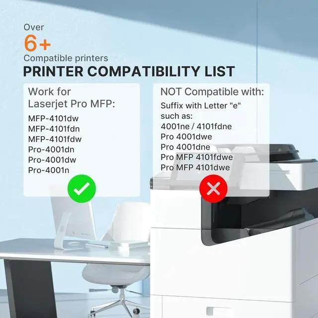 Alt view image 2 of 7 - (Newest Chip) 148A Toner Cartridges (W1480A) 2 Pack Compatible Replacement for HP 148A 148X M479fdn M454dn W1480A for HP Color LaserJet Pro MFP M479fdw M454dw Printer High Capacity Black