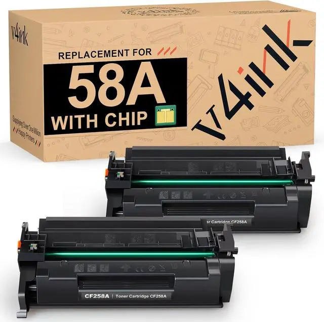 Main image of 58A Toner Cartridge Black 2 Pack Compatible for HP 58A CF258A M404n M404dn