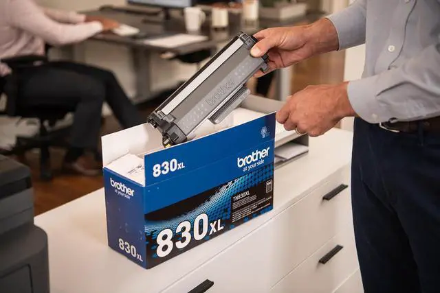 Alt view image 5 of 5 - Brother Genuine TN830XL High Yield Black Toner Cartridge for 3,000 Pages