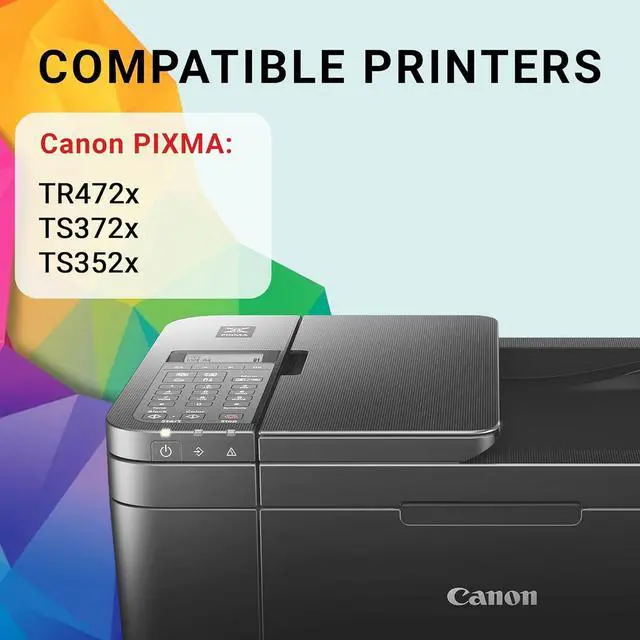 Alt view image 2 of 7 - Canon Genuine Ink Cartridges PG-275XL Black Twin Pack (2 Count), High-Yield Original Canon Printer Ink, for PIXMA TR4720 / TS3720 / TS3520 Series Printers