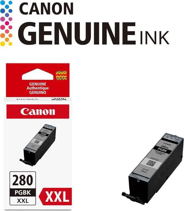 Alt view image 3 of 7 - Canon Genuine Ink Cartridge PGI-280XXL Pigment Black Ink