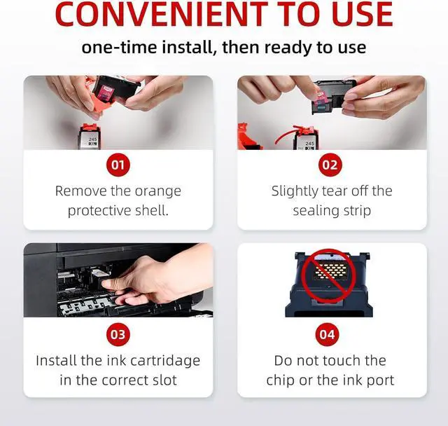 Alt view image 6 of 7 - myCartridge 210XL Black Remanufactured Ink Cartridge Replacement for Canon PIXMA MP490 MP495 MP250 Printer 210XL Ink (2 Pack)