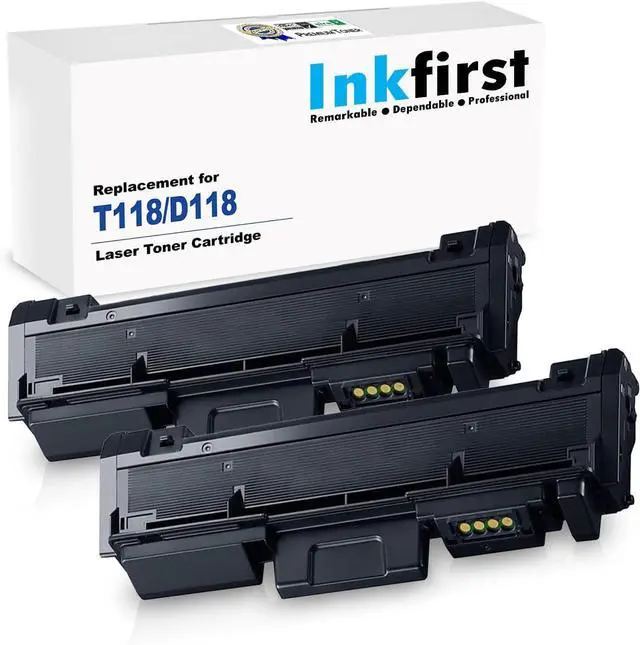 Main image of 2 Inkfirst Compatible Toner Cartridges D118S D118L MLT-D118S Replacement for Samsung D118S D118L Xpress M3015DW M3065FW