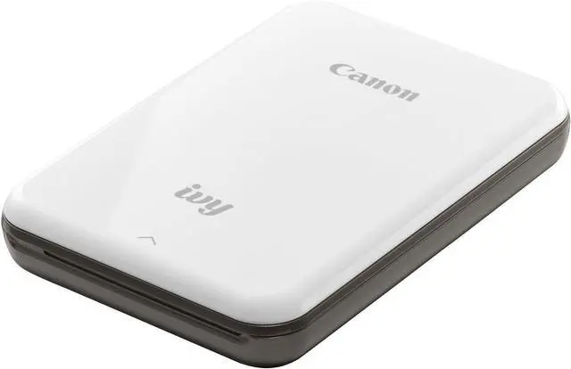 Main image of Canon Ivy Mini Photo Printer for Smartphones (Slate Gray) - Sticky-Back Prints, Pocket-Size