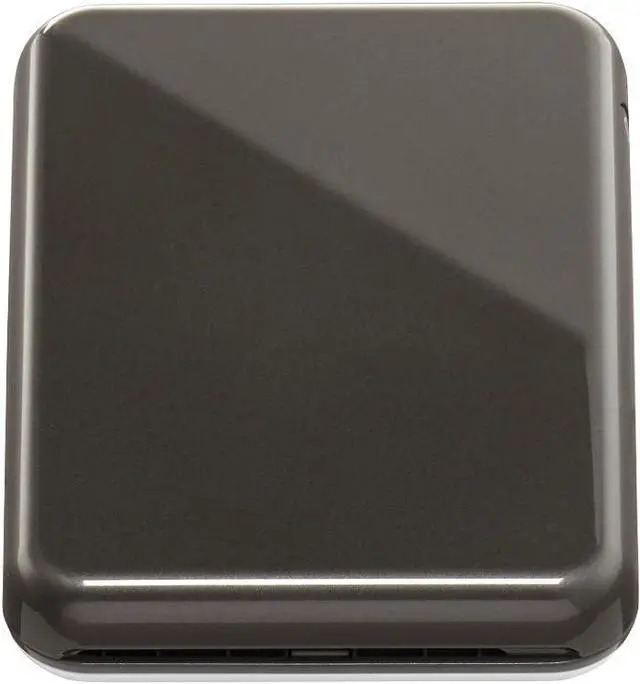 Alt view image 3 of 4 - Canon Ivy Mini Photo Printer for Smartphones (Slate Gray) - Sticky-Back Prints, Pocket-Size