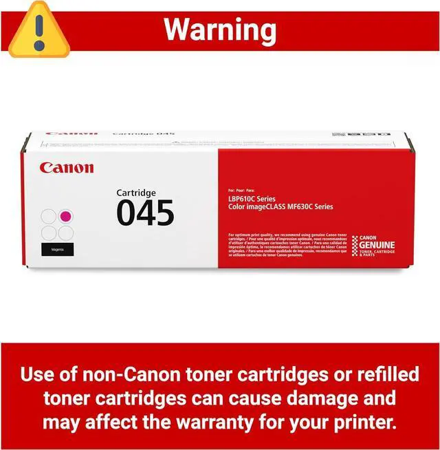 Alt view image 4 of 6 - Canon Cartridge 045 Magenta Genuine Toner Cartridge