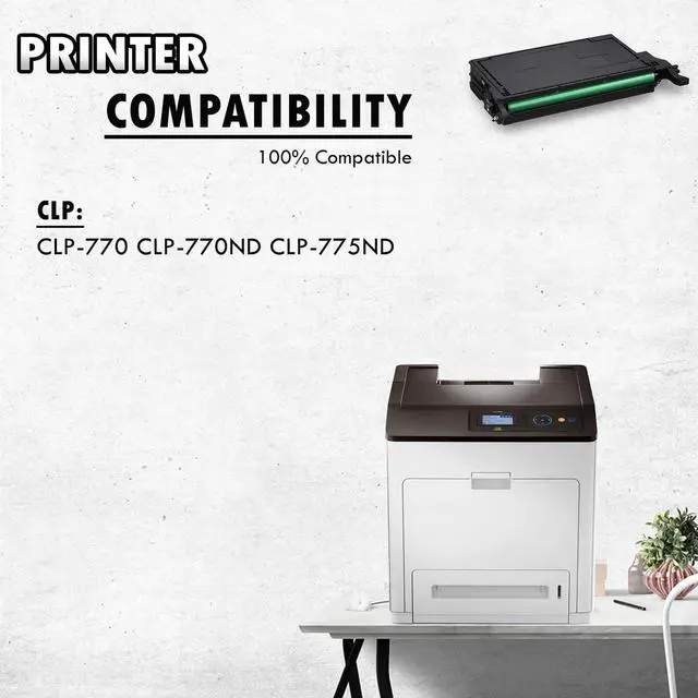 Alt view image 6 of 7 - Inkfirst Compatible Black Toner Cartridge Compatible with Samsung CLT-K609S CLP-770 Black CLP-770ND CLP-775ND CLP-770