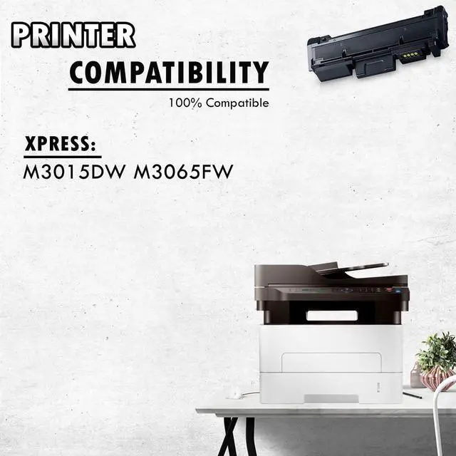 Alt view image 6 of 7 - 2 Inkfirst Compatible Toner Cartridges D118S D118L MLT-D118S Replacement for Samsung D118S D118L Xpress M3015DW M3065FW