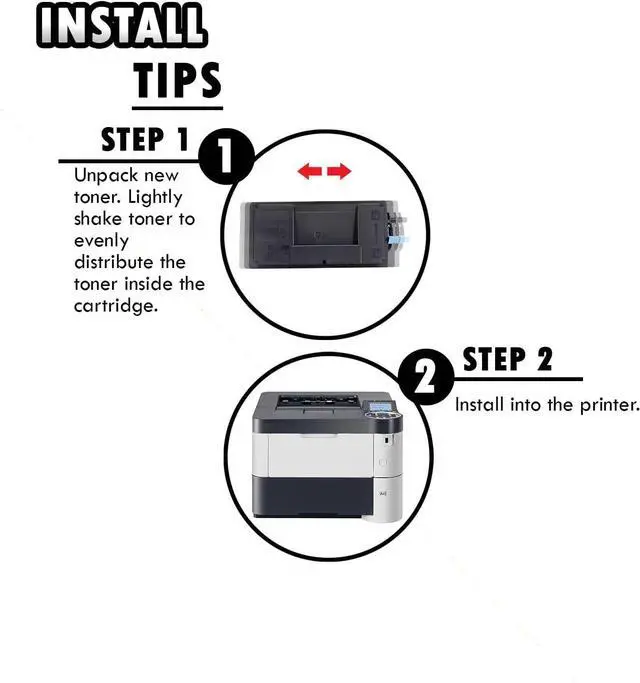 Alt view image 5 of 7 - Inkfirst Toner Cartridge TK3102 (TK-3102) Compatible Remanufactured for Kyocera TK-3102 Black FS-2100DN