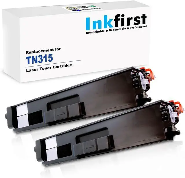 Main image of 2 Inkfirst® Black Toner Cartridge ( TN-315 TN315 BK) Compatible Remanufactured for Brother TN315 Black HL-4150CDN HL-4570CDW HL-4570CDWT MFC-9460CDN MFC-9560CDW MFC-9970CDW TN315BK
