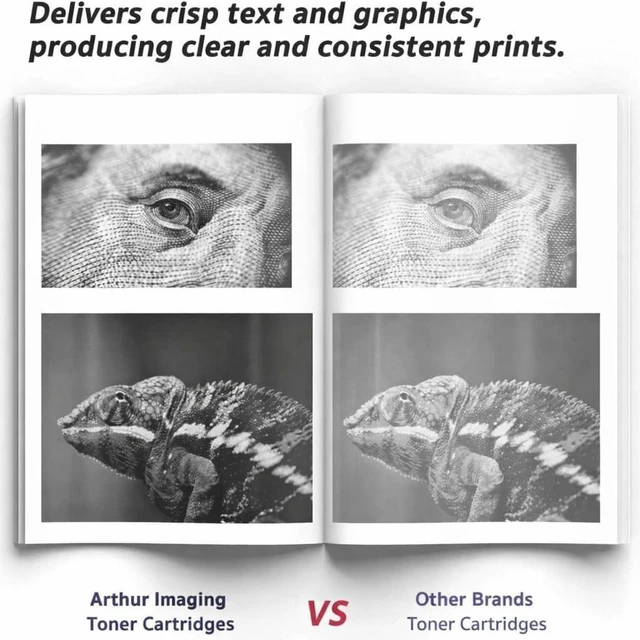 Alt view image 2 of 5 - Arthur Imaging Compatible Toner Cartridge Replacement for Canon CRG128 (3500B001AA) (Black, 1-Pack)