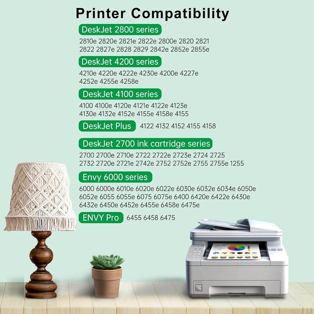 Alt view image 3 of 7 - SAILNER 67XL Ink Remanufactured Ink Cartridge Replacement for HP 67XL 67 XL 67XXL for DeskJet 2755 4155 4155e 2752e 2700 2755e 4100 6400 Envy 6055 6000 6055e 6455 6455e 6458 Printer Black Color 67