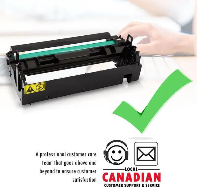 Alt view image 3 of 7 - Inkfirst® Drum Unit KX-FA84 (KXFA84) Compatible Remanufactured for Panasonic KX-FA84 Drum KX-FL511 KX-FL541 KX-FL611 KX-FLM651