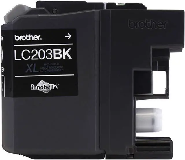 Alt view image 3 of 7 - Brother Genuine High Yield Black Ink Cartridges, LC2032PKS, Replacement Black Ink Two Pack