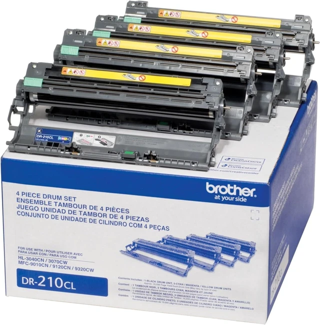 Main image of Brother Genuine DR210CL Drum Units Set of 4