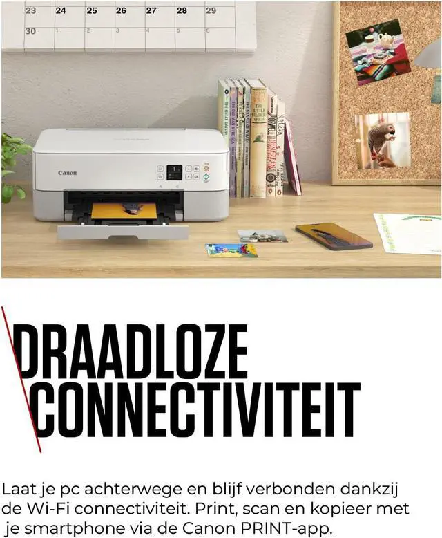 Alt view image 3 of 7 - Canon Multifunction Pixma TS5351i WiFi White