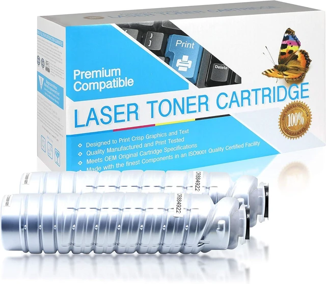 Main image of Compatible Toner Cartridge Replacement for Ricoh 884922 (Black,2 Pack)