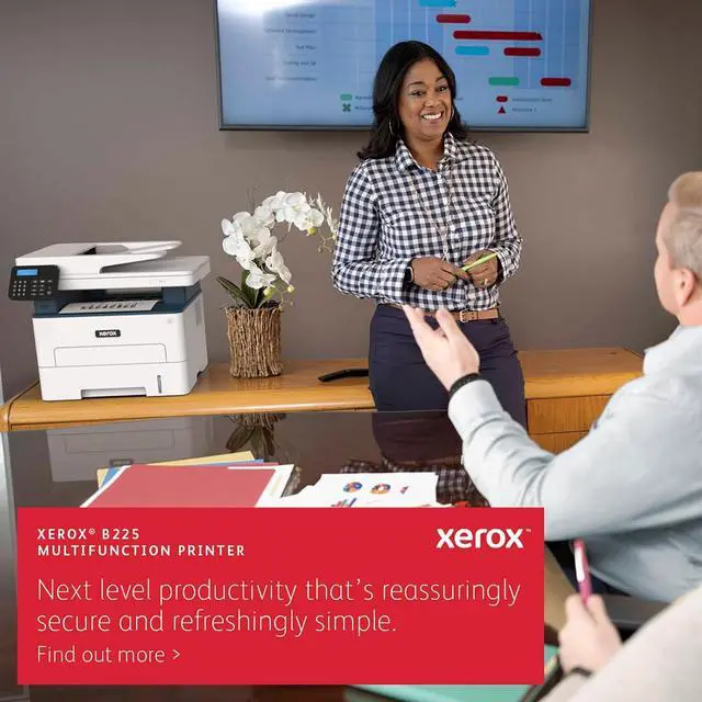 Alt view image 5 of 7 - Xerox B225 Multifunction Monochrome Laser Printer