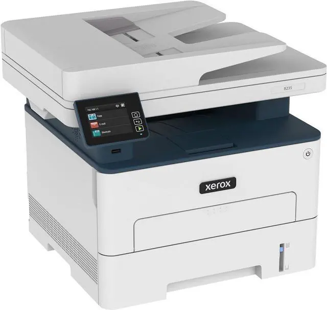 Alt view image 3 of 7 - Xerox B235 Multifunction Printer, White, Compact
