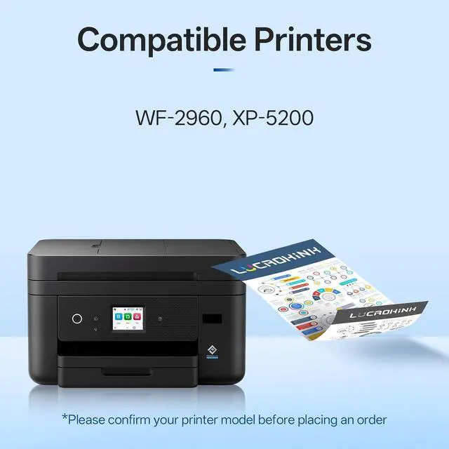 Alt view image 2 of 7 - 222XL 222 Remanufactured Ink Cartridges Combo Pack for Expression Home XP-5200 Workforce WF-2960 Printer (5 Pack, Black Cyan Yellow Magenta)