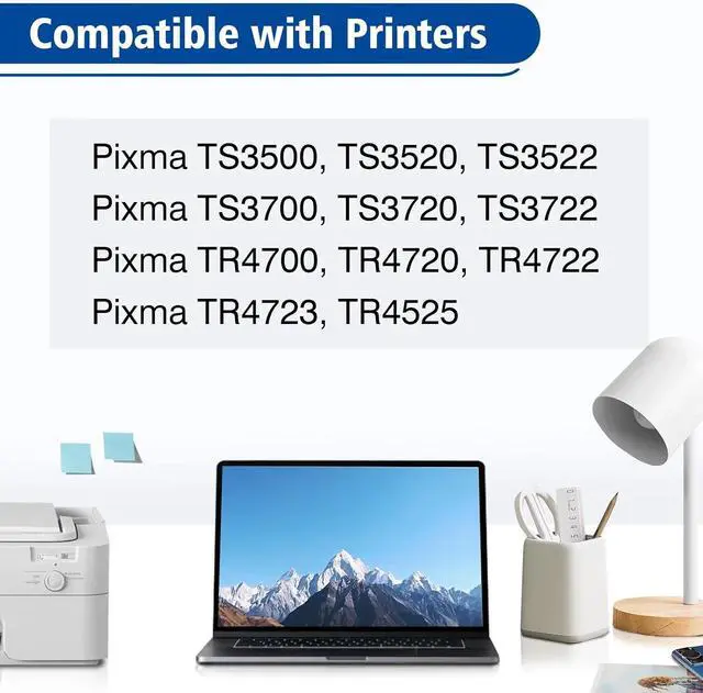 Alt view image 2 of 7 - PG-275 XL/CL-276 XL Replacement for PIXMA TS3720 Ink Cartridges Compatible for Printer Ink 275 276 XL Ink Cartridges for PIXMA TR4720 TR4722 TR4700 TS3522 TS3520 TS3500