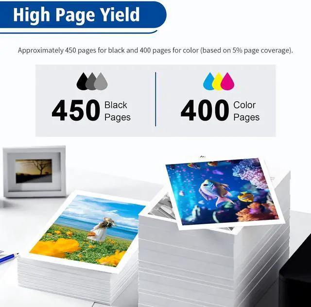 Alt view image 3 of 7 - PG-275 XL/CL-276 XL Replacement for PIXMA TS3720 Ink Cartridges Compatible for Printer Ink 275 276 XL Ink Cartridges for PIXMA TR4720 TR4722 TR4700 TS3522 TS3520 TS3500