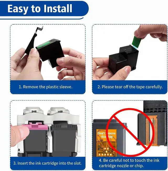 Alt view image 5 of 7 - PG-275 XL/CL-276 XL Replacement for PIXMA TS3720 Ink Cartridges Compatible for Printer Ink 275 276 XL Ink Cartridges for PIXMA TR4720 TR4722 TR4700 TS3522 TS3520 TS3500