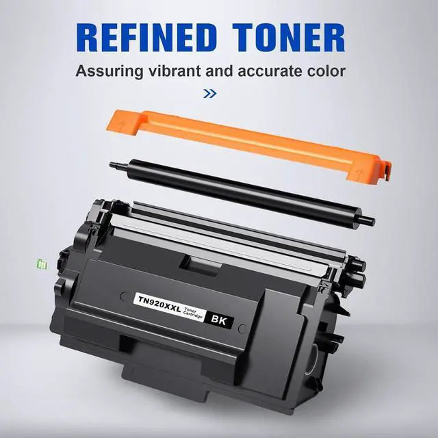 Alt view image 4 of 6 - TN920XXL Super High Yield Black Comatible Toner Cartridge Replacement for TN920 TN920XL 920XXL 920XL 920 Work with HL-L6210DW HL-L6210DWT HL-L5210DW HL-L5210DWT MFC-L6810DW Printers1 Black