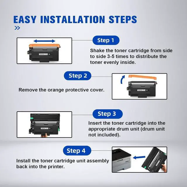 Alt view image 5 of 6 - TN920XXL Super High Yield Black Comatible Toner Cartridge Replacement for TN920 TN920XL 920XXL 920XL 920 Work with HL-L6210DW HL-L6210DWT HL-L5210DW HL-L5210DWT MFC-L6810DW Printers1 Black