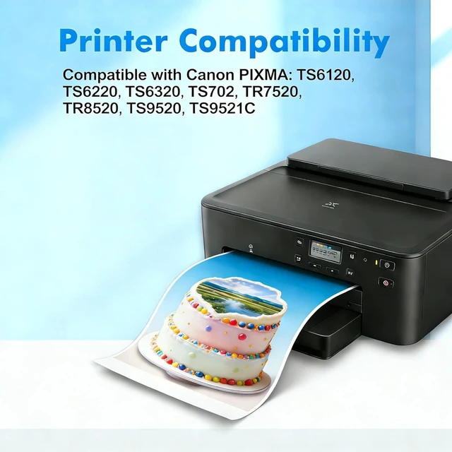 Alt view image 2 of 3 - 5-Pack PGI-280XXL CLI-281XXL Ink Compatible 280XL 281XL Ink Cartridges Replacement for Canon Printer PIXMA ts702 TR8620a
