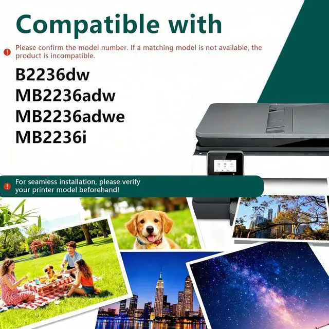 Alt view image 2 of 7 - B221000 B221H00 B221X00 High Yield Toner Cartridge Compatible for Lexmark Compatible Replacement for Lexmark B2236dw MB2236adw MB2236adwe MB2236i Printers,B221X00(6000) pages-2Pack