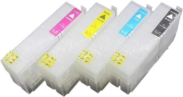Alt view image 4 of 5 - Empty Refillable Ink Cartridge 50ML No Chip Compatible with T2100 T3100 T5100 T2170 T3170 T5170 T3170M T5170M T3100N T5100N