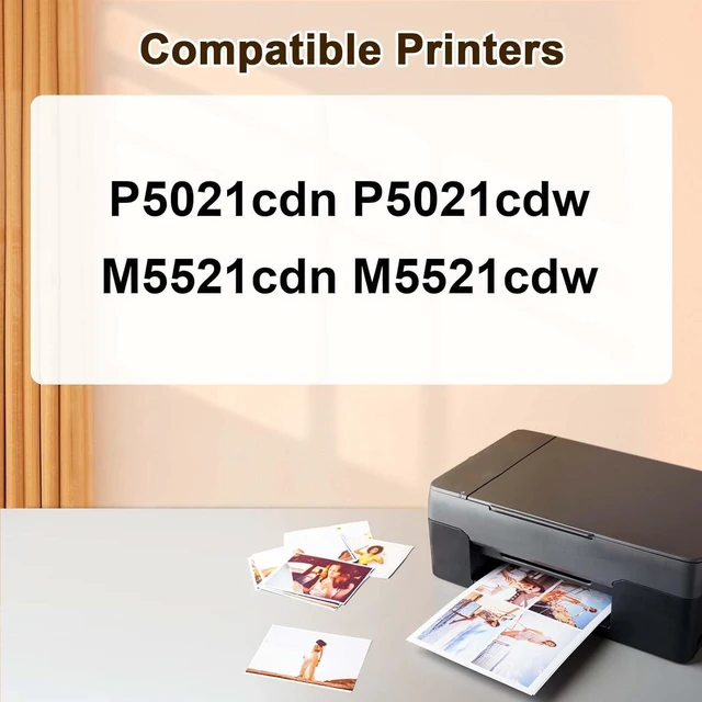 Alt view image 2 of 7 - TK-5232 TK5232 Toner Cartridge Black High-Yield Compatible for Kyocera ECOSYS P5021cdn P5021cdw M5521cdn M5521cdw Printers 1Black - GS