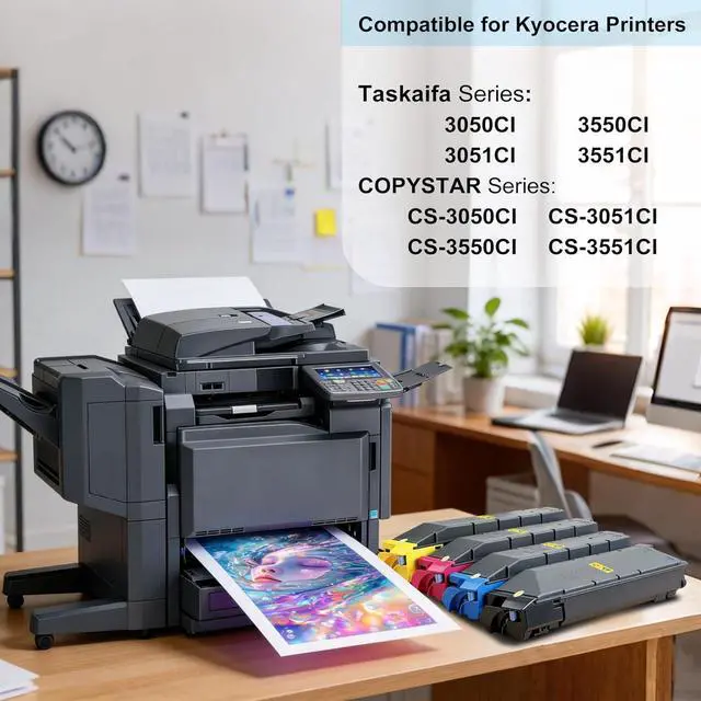 Alt view image 3 of 7 - TK8307 Toner Compatible Kyocera 3050ci 3550ci 3051ci 3551ci