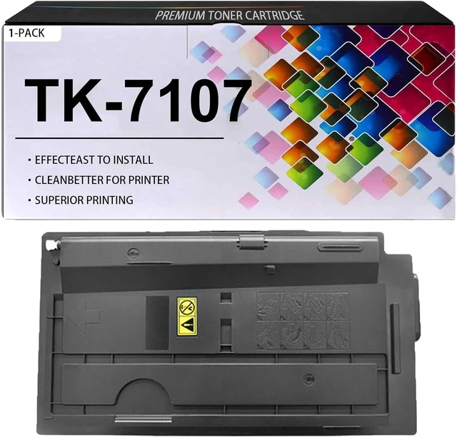 Main image of TK-7107 Toner Cartridge Replacement for kyocera TK-7107, Work for kyocera TASKalfa 3010i Printers, 1 Black
