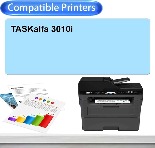 Alt view image 2 of 7 - TK-7107 Toner Cartridge Replacement for kyocera TK-7107, Work for kyocera TASKalfa 3010i Printers, 1 Black
