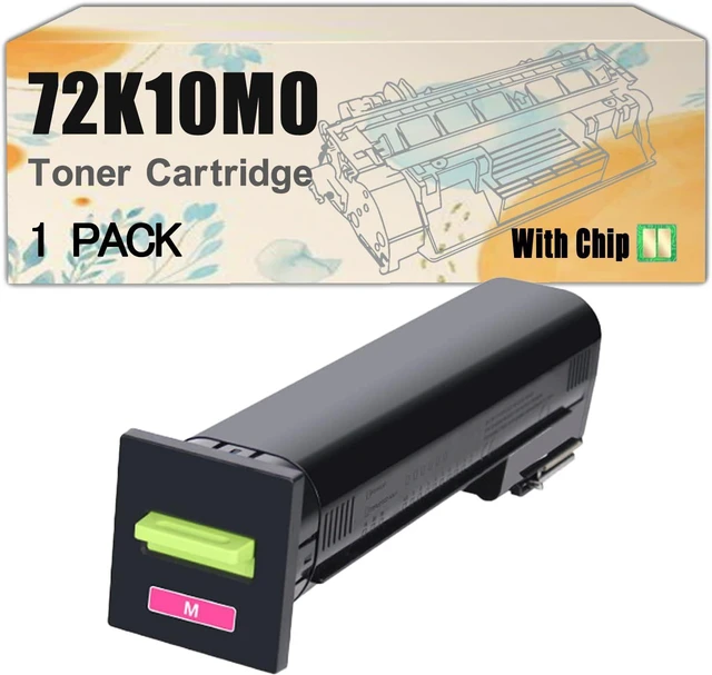 Main image of 72K10K0 72K10C0 72K10Y0 72K10M0 Toner Cartridge Compatible Replacement for Lexmark CS820de CS820dte CS820dtfe CX820de CX820dtfe CX825de CX825dte CX825dtfe CX860de CX860dte CX860dtf Magenta*1