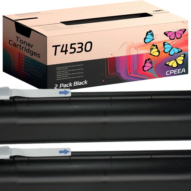 Main image of Compatible for Toshiba T4530 Toner Cartridges Work for Toshiba E Studio 205SE 255 255SEO 305 305SE 355 355SE 455 455SE Printers (2-Pack Black)