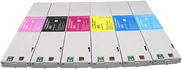 Alt view image 5 of 7 - 440ML ECO-SOL MAX MAX2 MAX3 Eco-Solvent Ink Cartridge, Compatible for Roland, BN-20 SP300 VS-300i RS540 XR-540 SP540V 20A(MAX2 ESL4 4color)