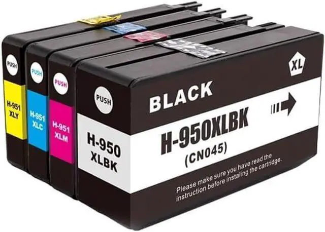 Main image of 950XL 951XL 950 951 XL Ink Cartridge for H-P950 Officejet Pro 8100 8600 8610 8615 8620 8630 8640 8625 8660 8680 251dw 276d(1SET(KCMY))