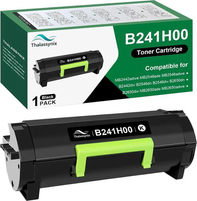 Main image of B241H00 Black Toner Cartridge Compatible for Lexmark B241H00 B231000 Toner Cartridge for B2442 B2546 B2650 MB2442 MB2546 MB2650 Printer