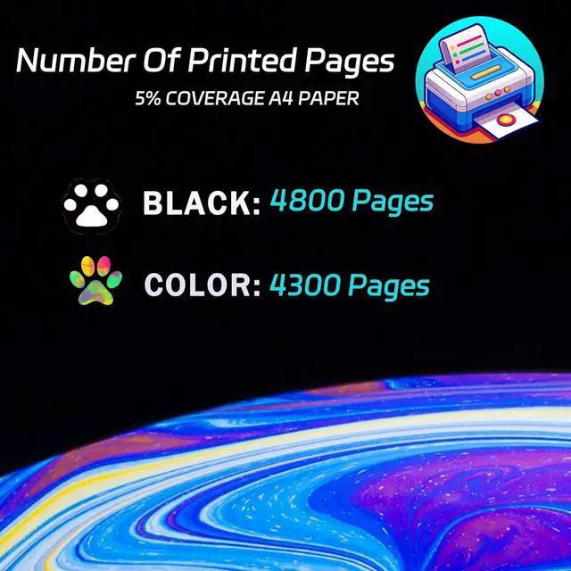 Alt view image 3 of 7 - High Yield 045H Toner Cartridges Compatible for Canon Color imageCLASS LBP612Cdw MF632Cdw MF634Cdw Printers, Print Clearly (1 Pack Yellow)