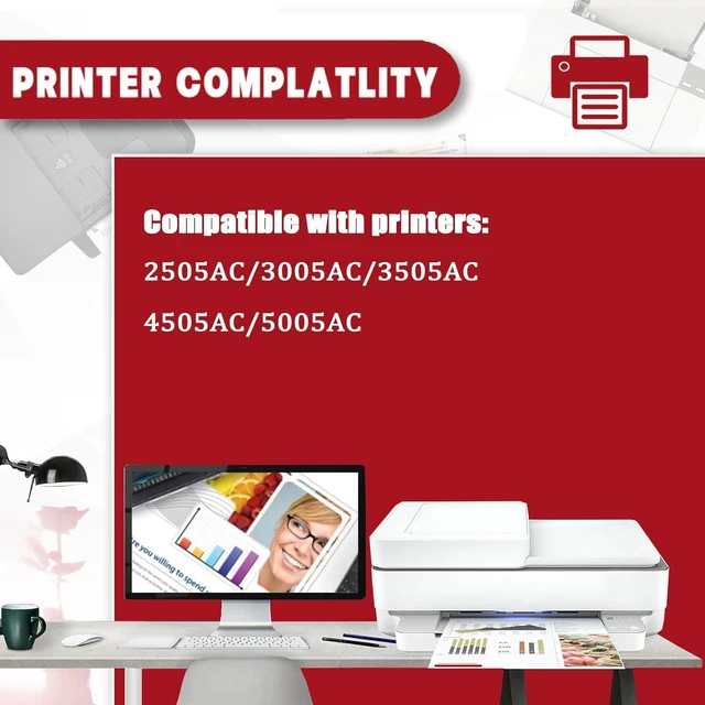 Alt view image 2 of 7 - T-FC505U Toner Cartridge Compatible for Toshiba T-FC505U-K T-FC505U-C T-FC505U-M T-FC505U-Y Toner Cartridges Work for E-Studio 2505AC 3005AC 3505AC 4505AC Copiers