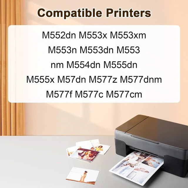 Alt view image 2 of 6 - Replacement B5L37A Waste Toner Box Compatible for HP M552dn M553x M553xm M553n M553dn M553dnm M554dn M555dn M555x M577dn M577z M577dnm M577f M577c M577cm Printers 1pcs