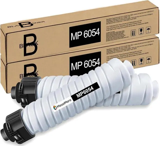 Main image of MasaiMara MP 6054 MP 5054 MP 4054 842126 841999 Black Toner Cartridge for Ricoh MP6054, MP5054, MP4054, MP 2554, MP2554, MP 3554, MP3554, MP2555, MP3054, MP 3054 Printer