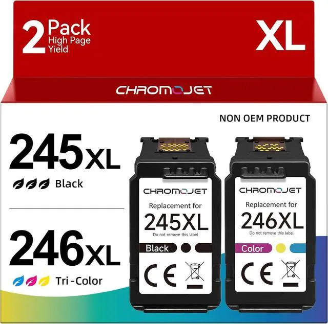 Main image of 245XL 246XL Combo Pack Compatible for Canon Ink 245 246 PG245XL CL246XL,Compatible for Canon TS3420 Ink Cartridges fit for Pixma TS3120 MG2520 MX492 TR4520 TS202 MG2525 MG3022 MG2522 Printer