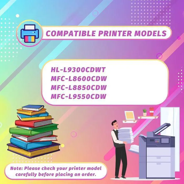 Alt view image 2 of 7 - Compatible with Brother BU-320CL Transfer Belt Unit Work for Brother HL-L9300CDWT MFC-L8600CDW MFC-L8850CDW Printers (1 Set)