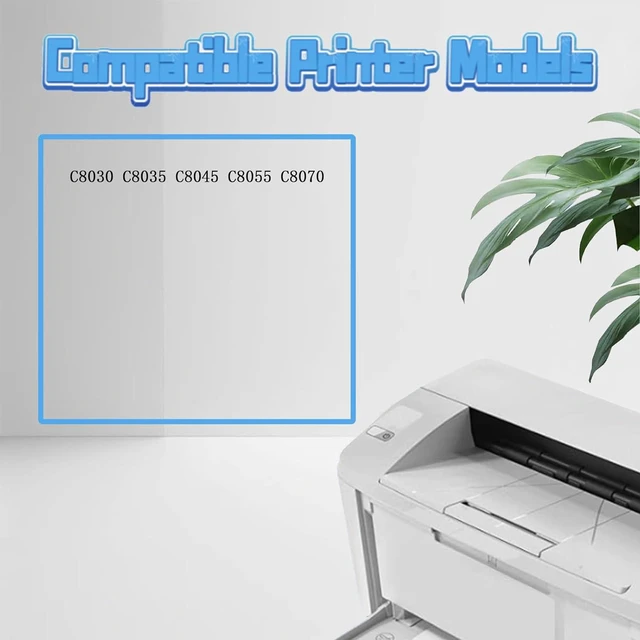 Alt view image 2 of 7 - C8030 Toner Cartridges Compatible for Xerox 006R01700 Yellow Toner Cartridge Work for Xerox AltaLink C8030 C8035 C8045 C8055 C8070 Printer