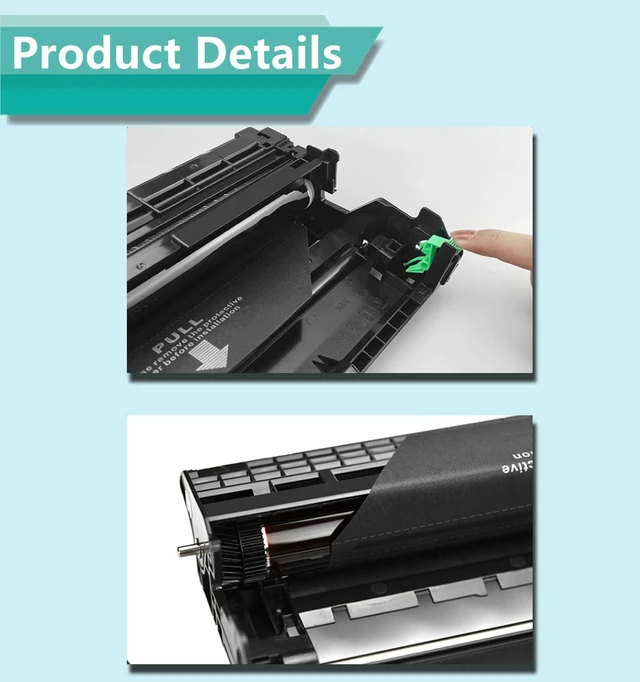 Alt view image 5 of 7 - IUP-37 Drum Unit Replacement for Konica Minolta IUP37 Black Imaging Unit Compatible for Bizhub 4000I 4020i 5000I 5020i Printer, High-Yield 50,000 Pages 2 Pack